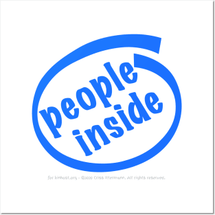 People Inside Posters and Art